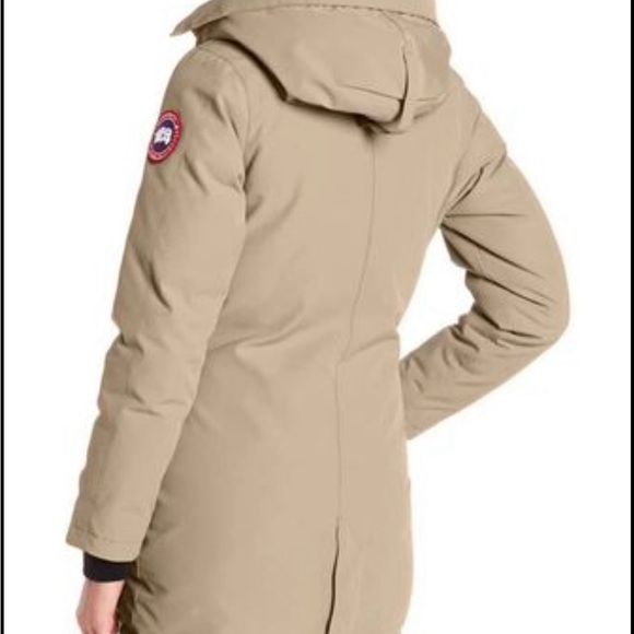 Canada Goose Victoria Parka in Tan - Picture 10 of 11